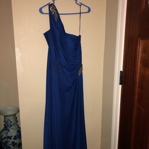 Royal Blue Gown - Picture 1 of 3